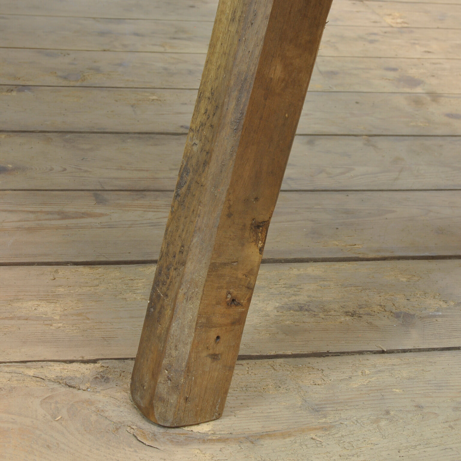 Vintage oak butcher's table 1930