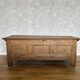Chest in solid stripped oak