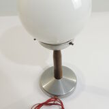 Table lamp /opaline /vintage/bedside lamp