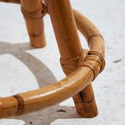 Tabouret de bar en bambou (mk10412)