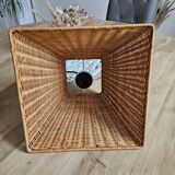 Wicker pendant light