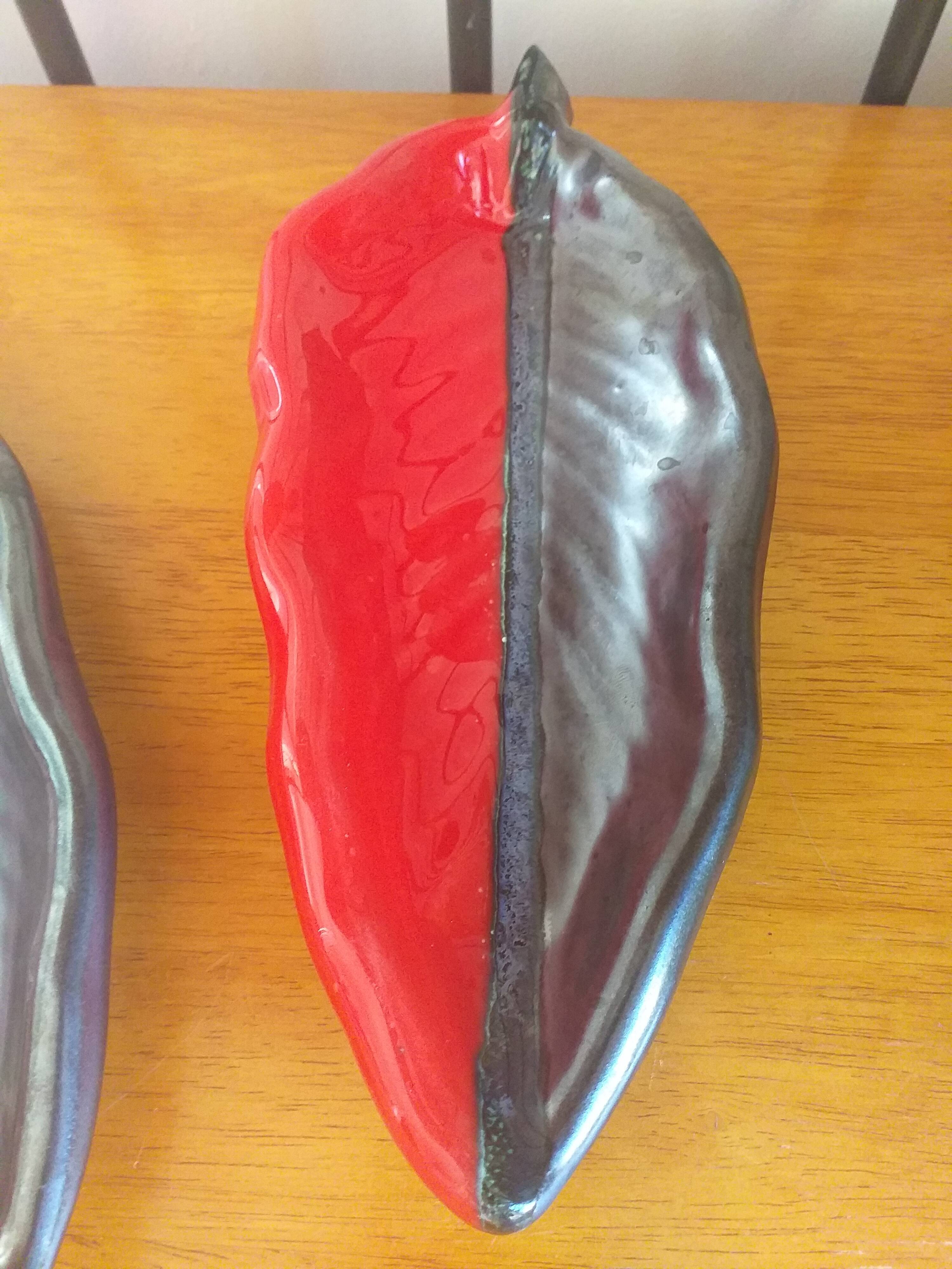 Vallauris porcelain cups