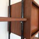 Free-standing teak bookshelf, Italy, 1960s