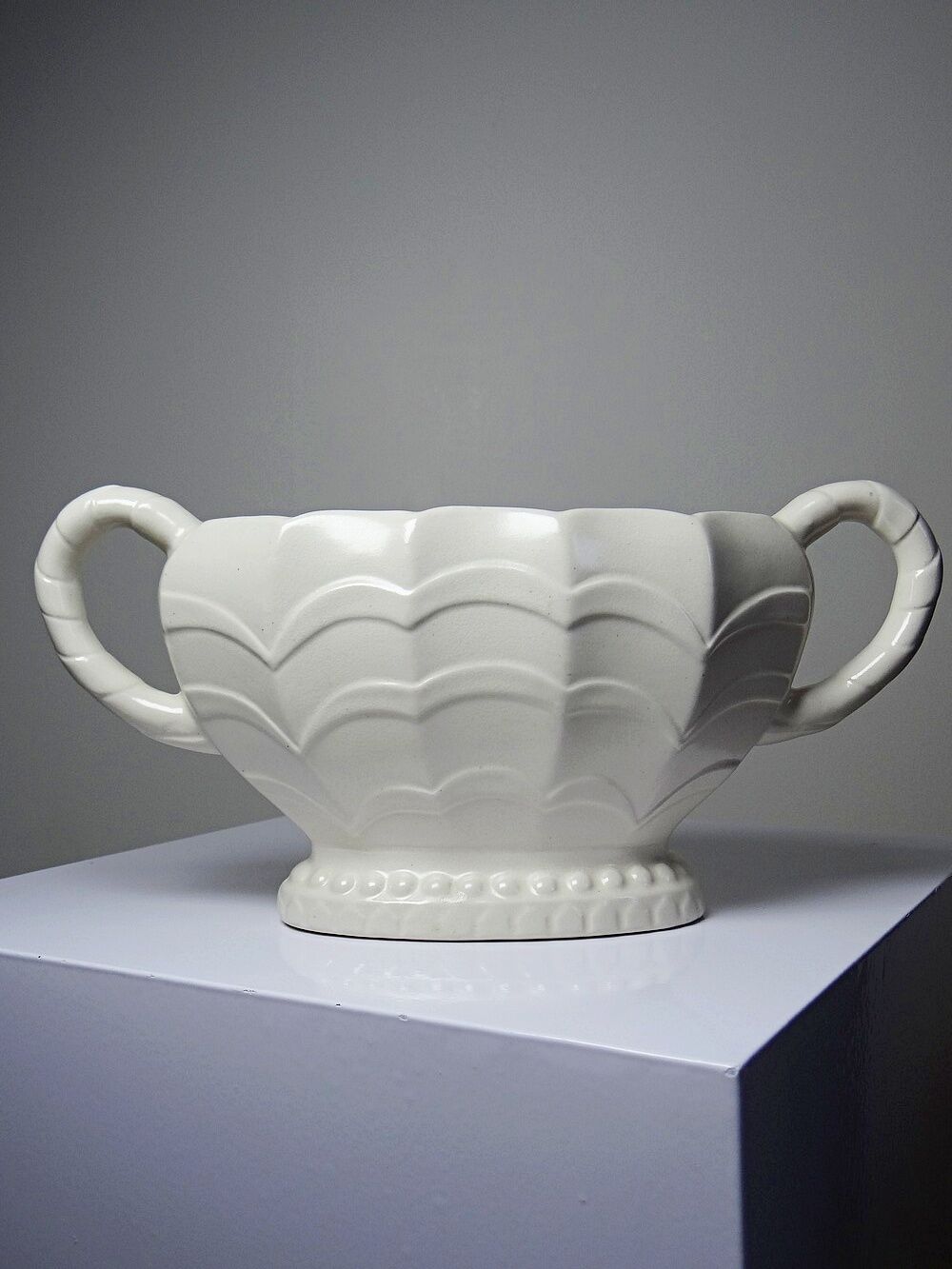 Small Art Deco vintage planter Price Brothers England pottery 1950s