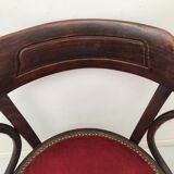 Fauteuil en bois courbé ancien