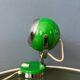 Vintage green space age eyeball table lamp