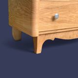 Commode art déco chêne brut