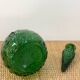 Green bubble carafe Empoli from the 1960s