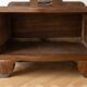 Art Deco bedside table in wood and marble