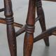 Set of 10 Antique English Oxford Dining / Kitchen Chairs