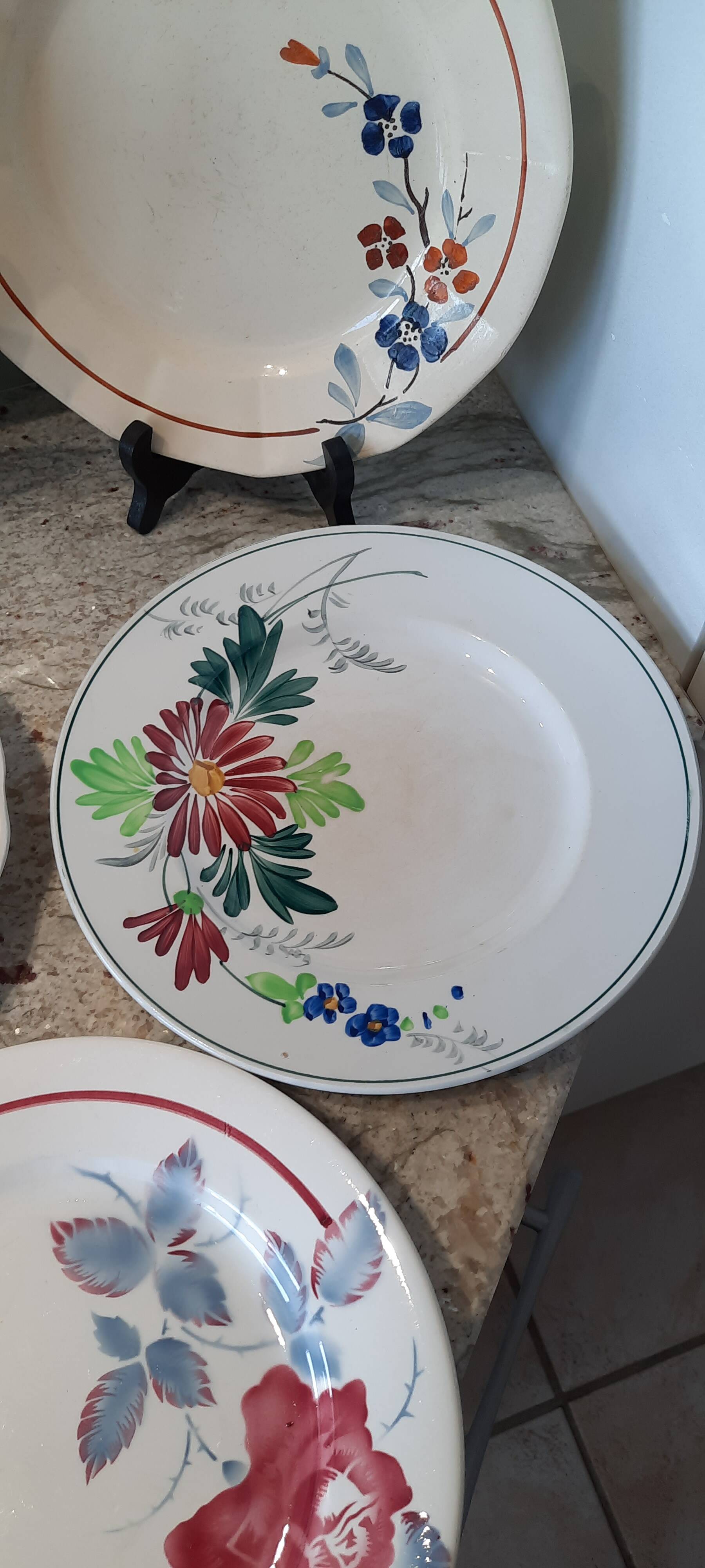 Mismatched old flat plates