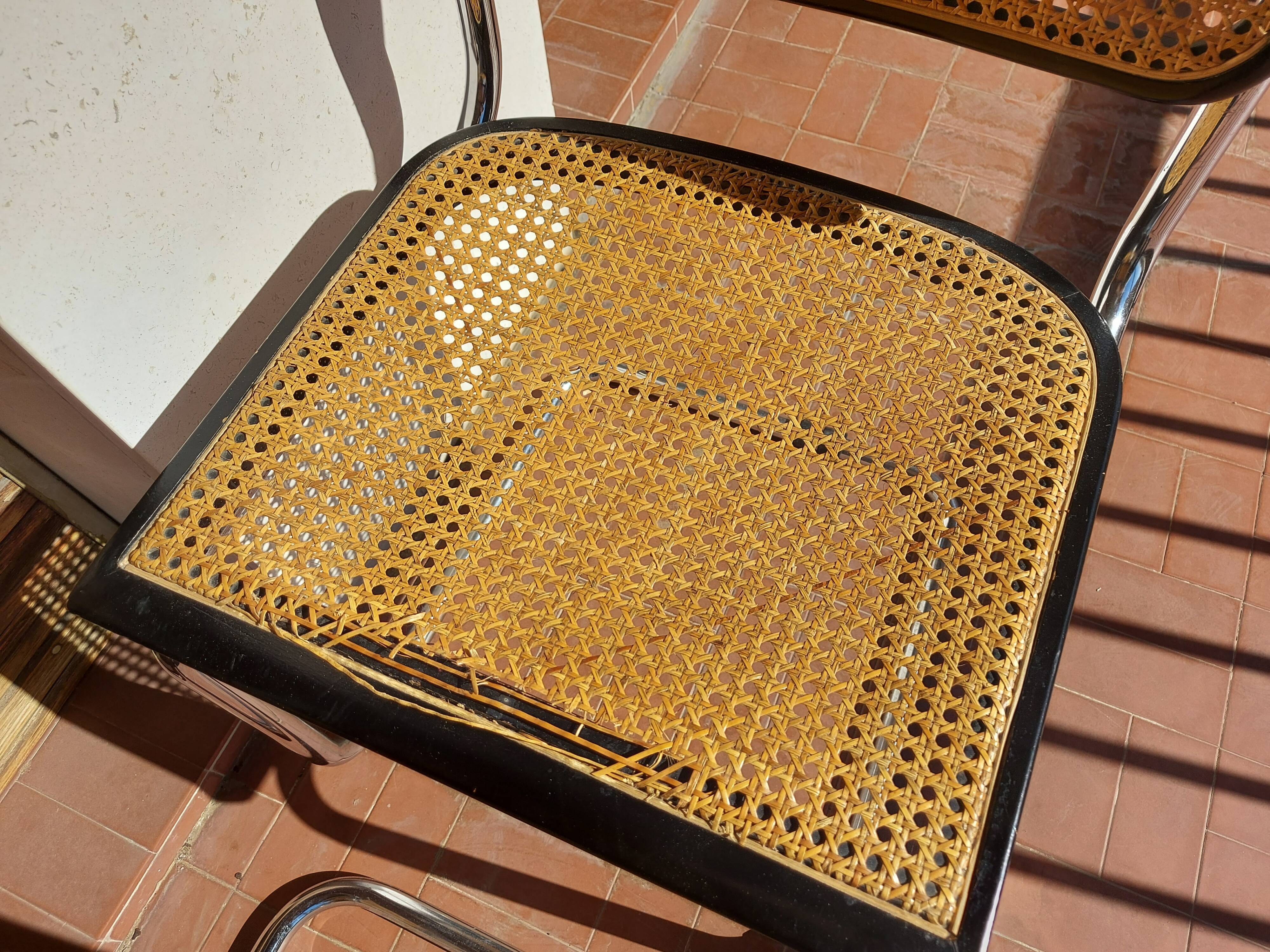 3 chairs Marcel Breuer B32