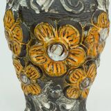 Mid century vase carstens model 7161-30 flower relief decor