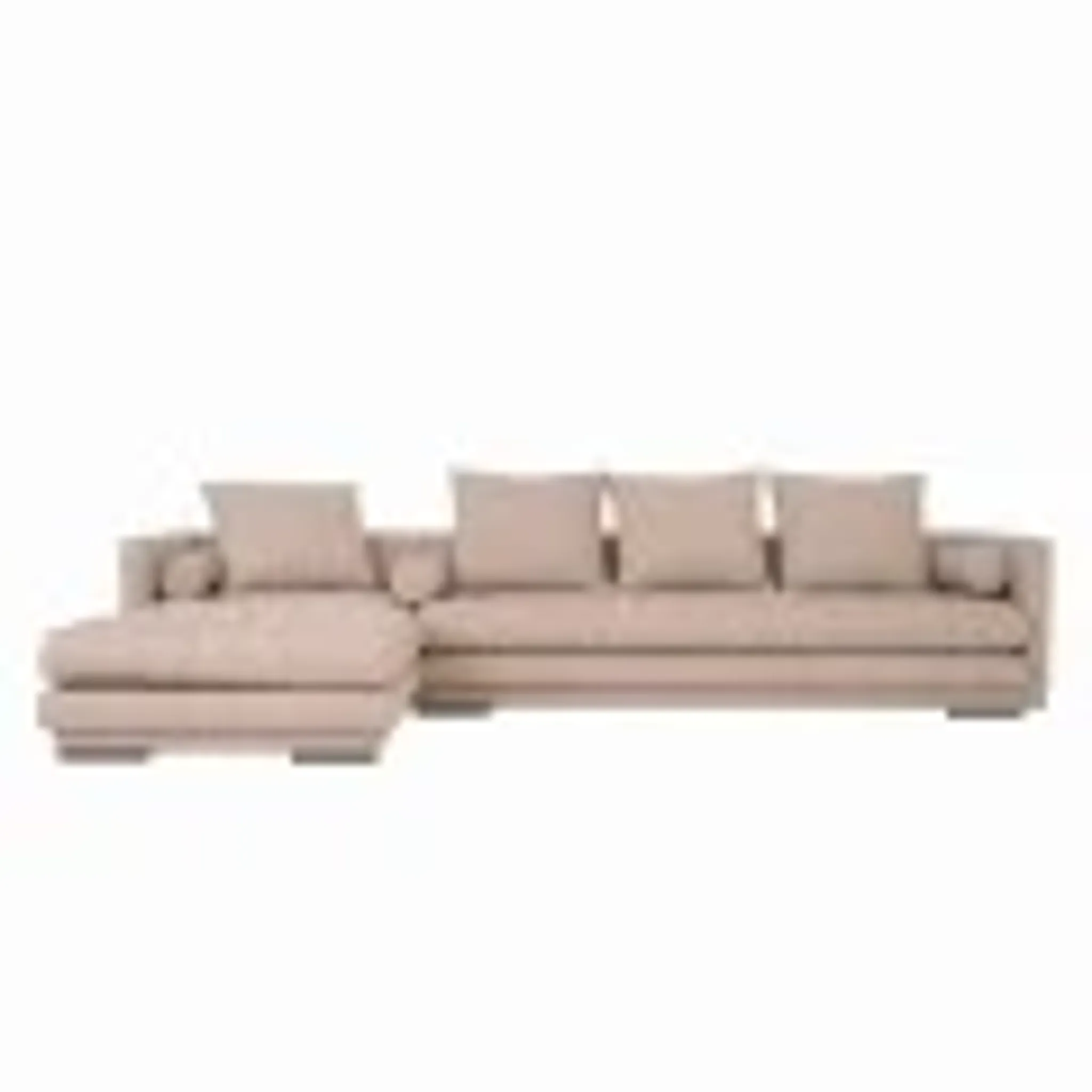 Corner sofa KOPENHAGA beige, Scandinavian design