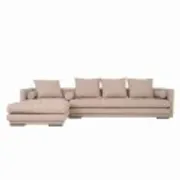 Corner sofa KOPENHAGA beige, Scandinavian design