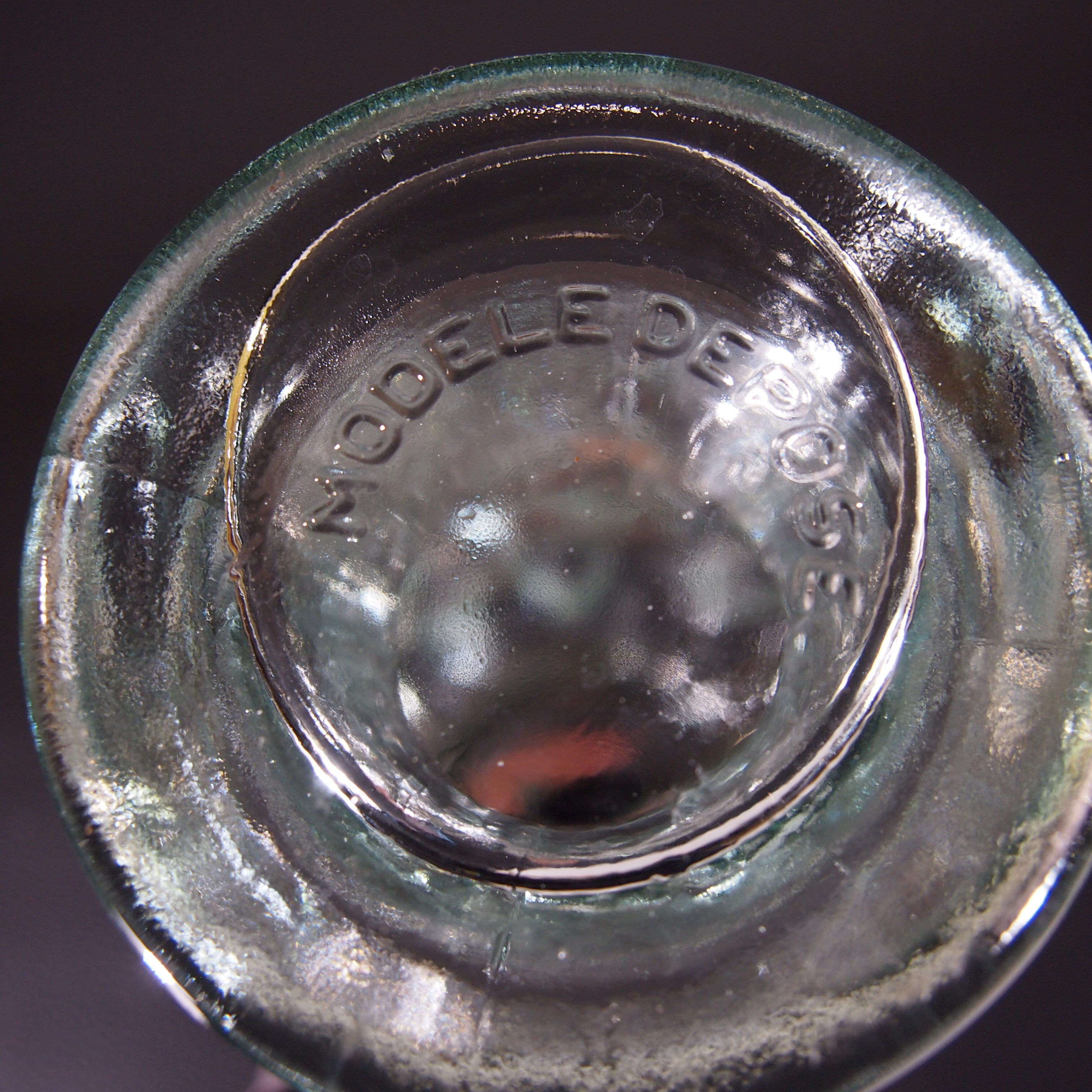 Carafe verre vintage