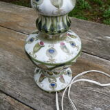 Ceramic lamp Quimper L'Helguen André manufacture Kéraluc