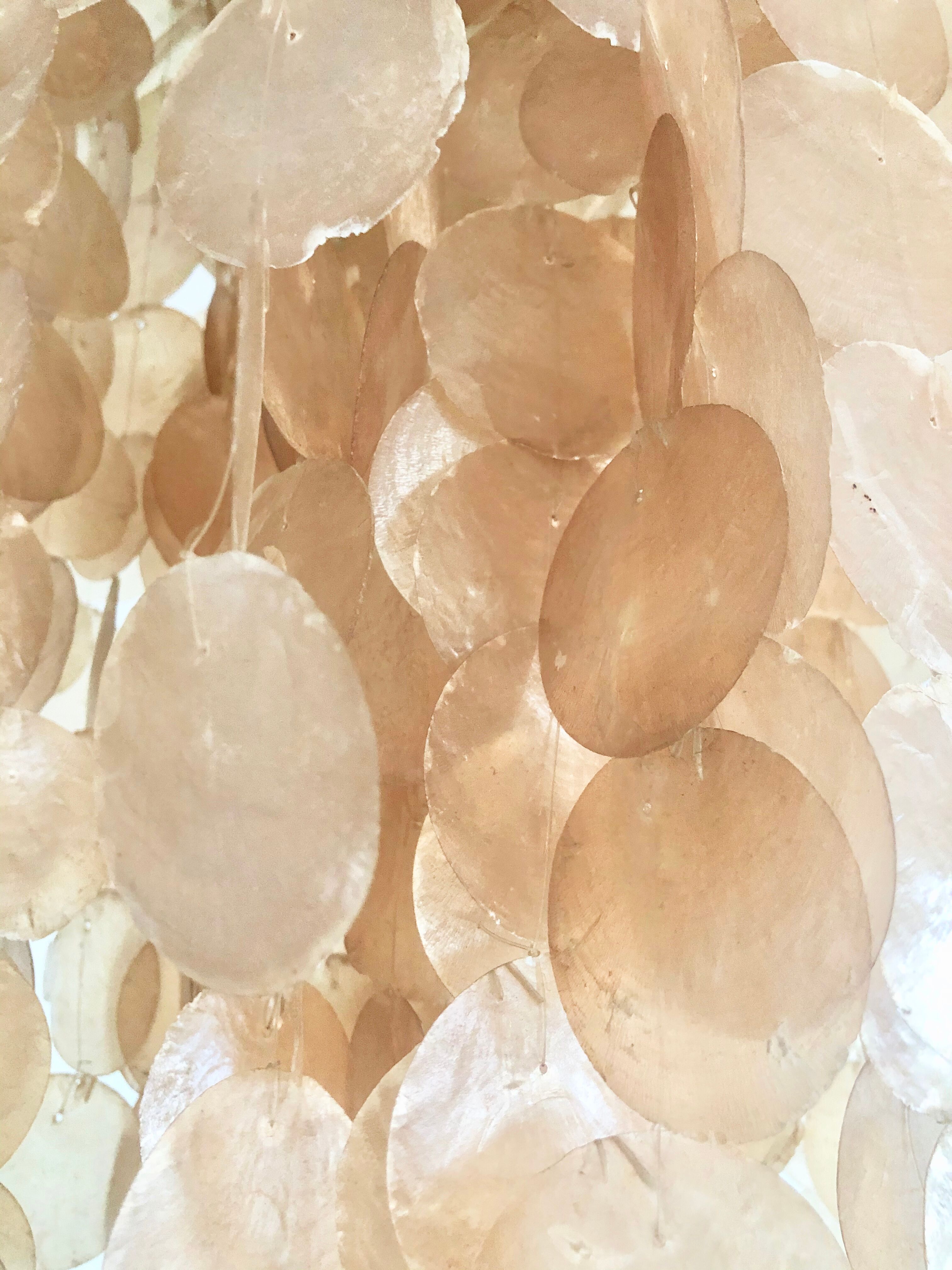 Pink mother-of-pearl hanging 1960