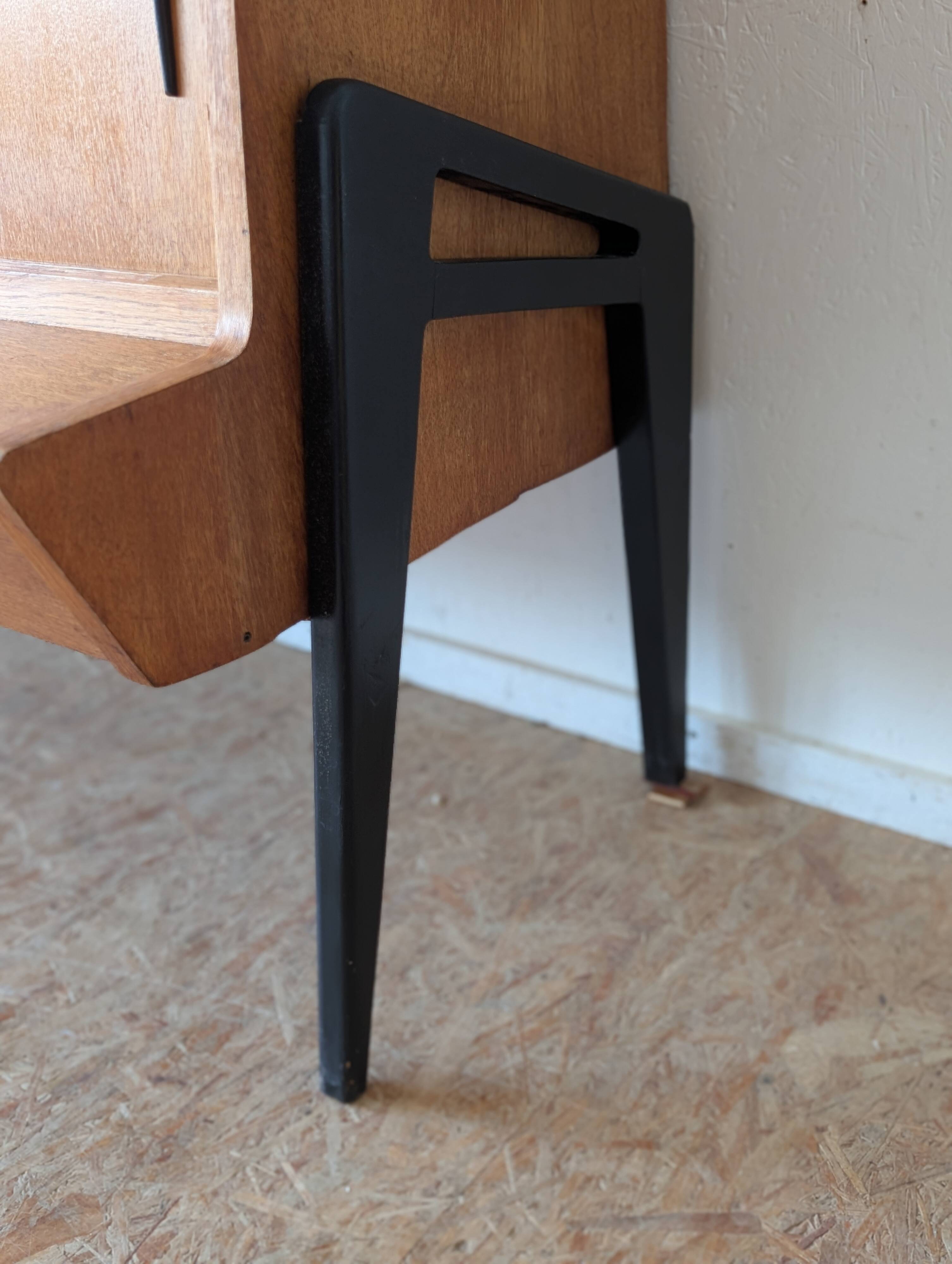 High oak sideboard by Gérard Guermonprez, 1950s/1960s