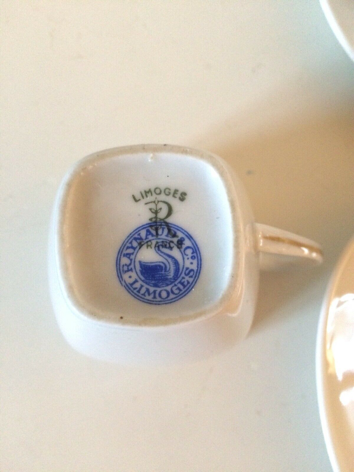 Café service signed Raynaud Limoges 50-60