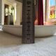 Plat vintage rectangular in earthenware model monaco by salins