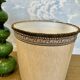 Green ceramic sun lamp/table, Kaiser Leuchten, Germany, 1960s elegance.