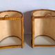 Paire d'appliques en bambou