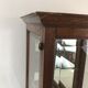 Vitrine à poser en chêne