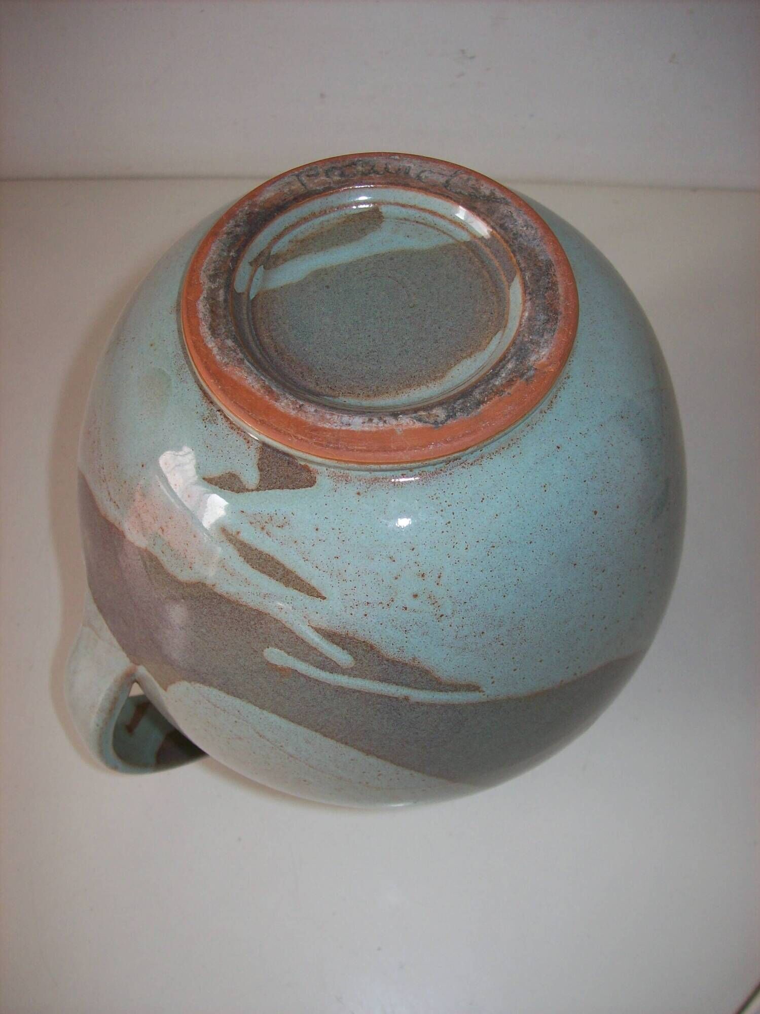 Ceramic jug signed Paturel