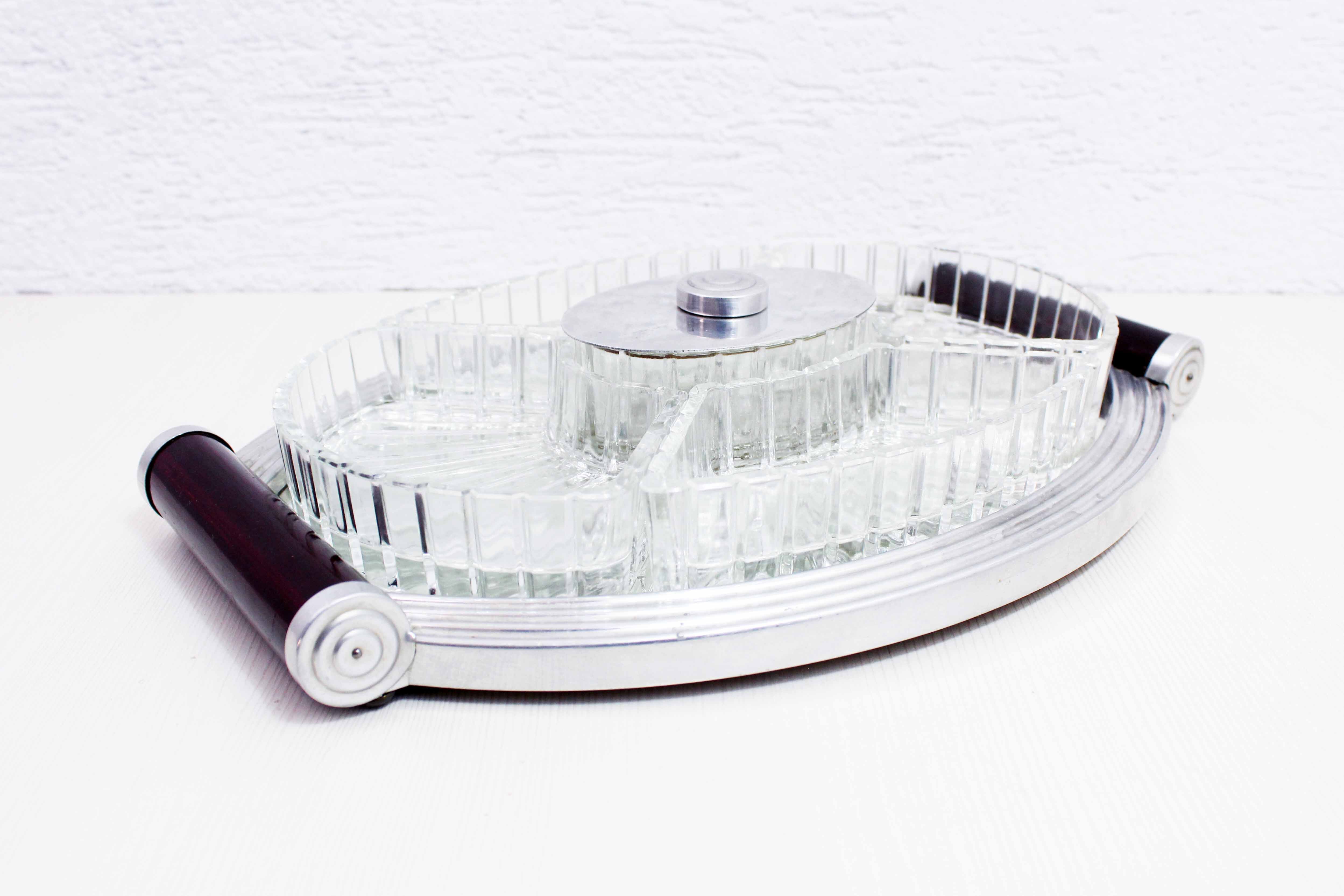 Art Deco mirror tray