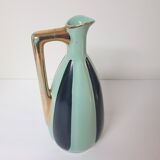 Pitcher Vase in stoneware ceramic - Signed Saint Uzé - 1940s