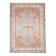 1970s Vintage Turkish Oushak Handmade Wool Cotton Blue Area Rug 220x310