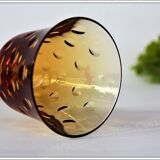 Series of 5 glasses wine from the Rhine Roemer St Louis Crystal model Bubbles