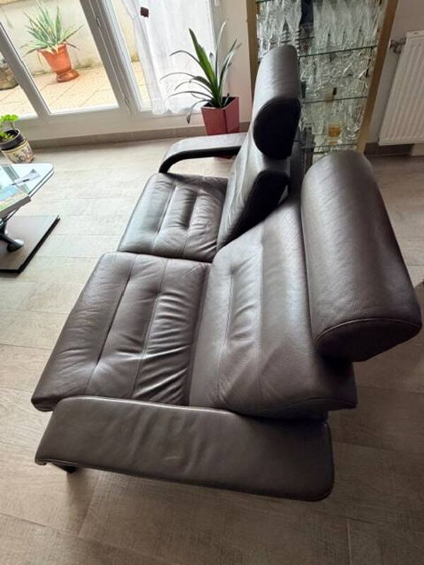 Canapé relax nova cuir cat. 03 roche bobois