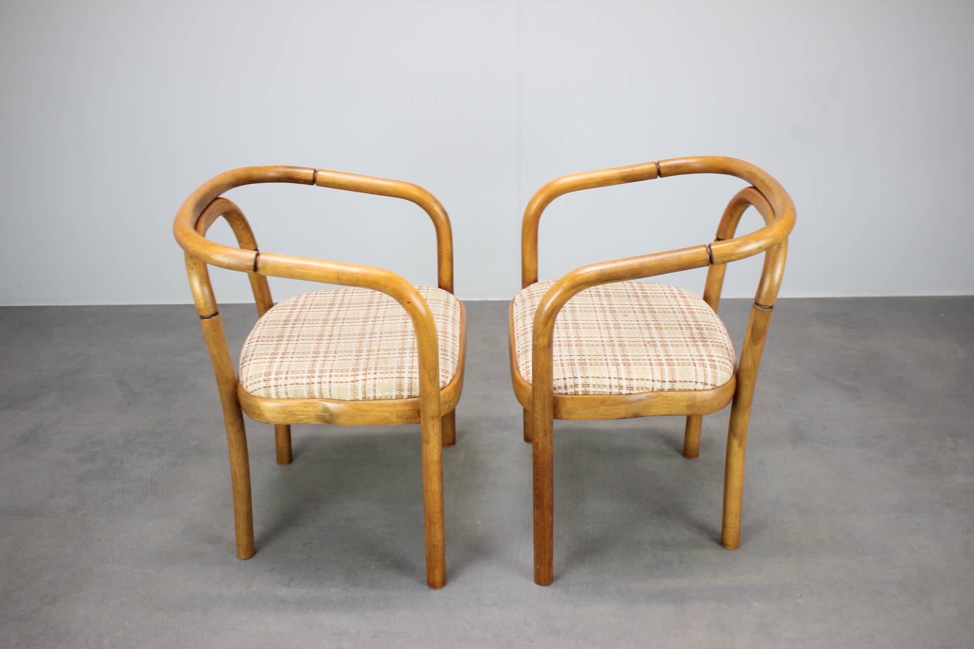 Set of bentwood chairs from the 1980s by Antonín Šuman for TON, Czechoslovakia.