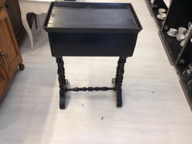 Bedside table Black