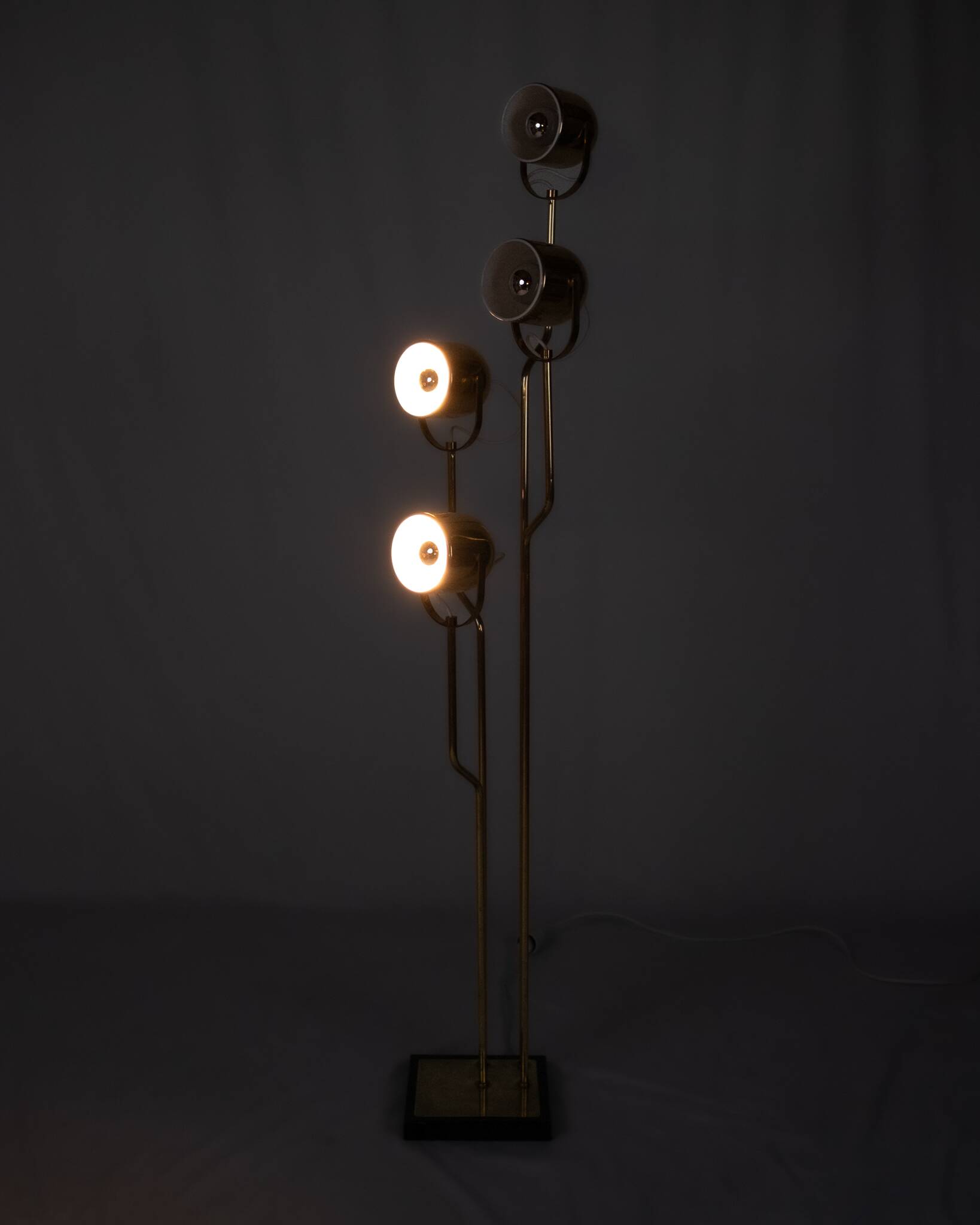 Lampadaire en laiton par Goffredo Reggiani, Italie, 1970