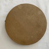 "Sun" mirror in ceramic by André Bodin, 1970s