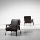 Paire de fauteuils italiens, années 1960