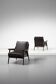 Paire de fauteuils italiens, années 1960