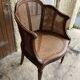 Caned office chair, mid-18th century
