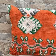 Vintage Berber Kilim cushion cover: Moroccan wool cushion
