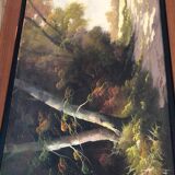 Oil on canvas signed A.Legardy