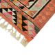 Turkish Handwoven Vintage Herki Kilim 94 cm x 304 cm
