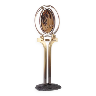 Armillary lamp model "Delamarche". Artisan work