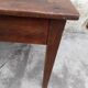 Table basse rustique de ferme 1900