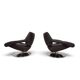 De Sede DS-255 Avantgarde Lounge Chair in Dark Brown Leather, 2000