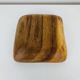 Scandinavian square teak pocket emptier, 1960s