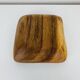 Scandinavian square teak pocket emptier, 1960s