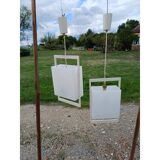 Pair of vintage pendant lights from the 70s